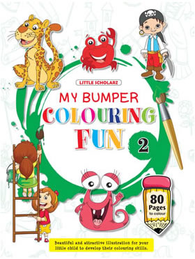 Little Scholarz Bumper Colouring Fun - 2